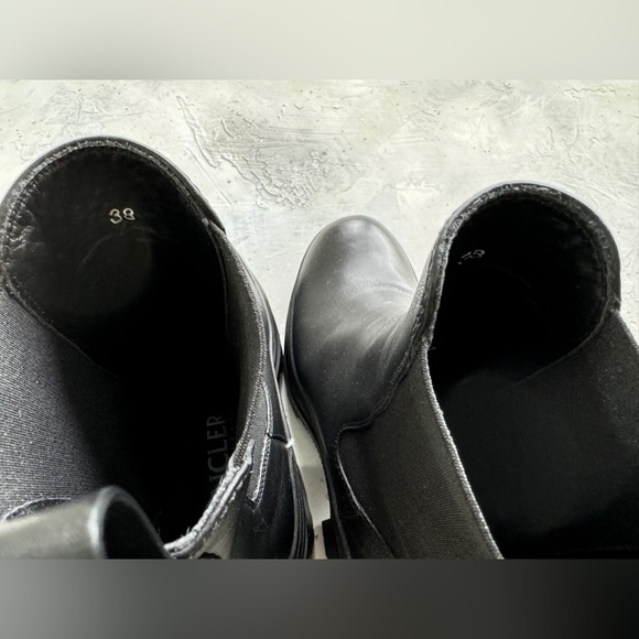 99% new Moncler Leather Chelsea Boots - Picture 5 of 9